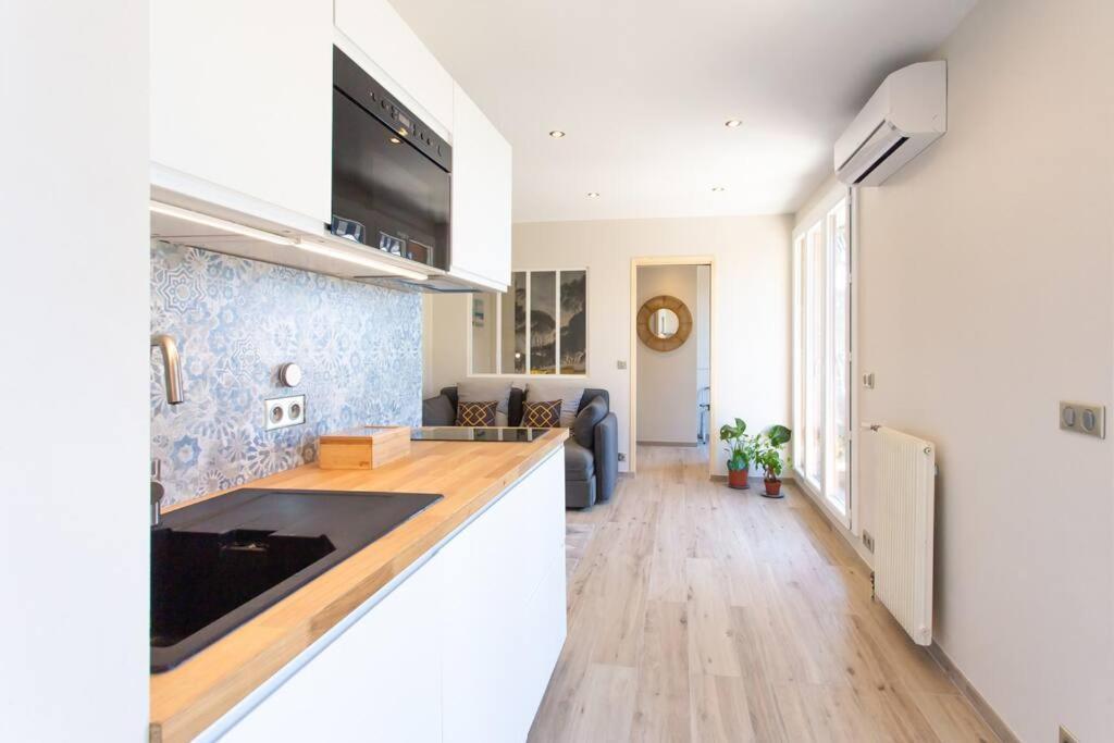 Ferienwohnung L36 Sea View Terrace 10Min Walking To Sea/Parking & Ac Nizza Exterior foto