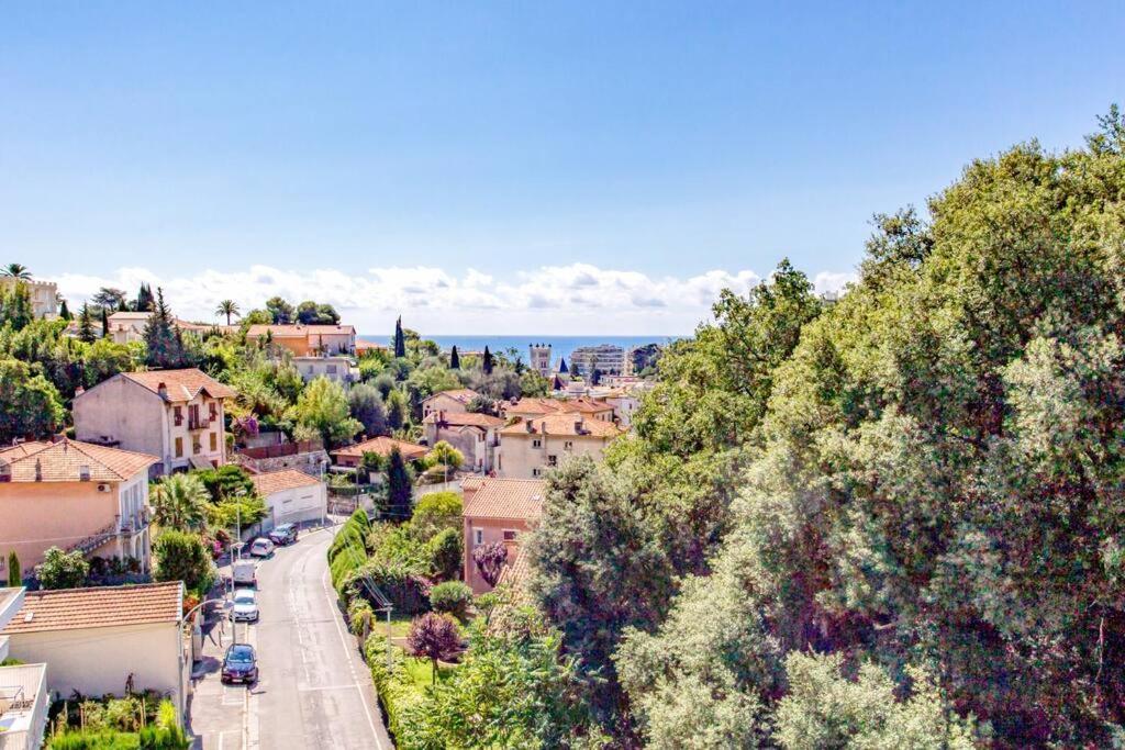 Ferienwohnung L36 Sea View Terrace 10Min Walking To Sea/Parking & Ac Nizza Exterior foto