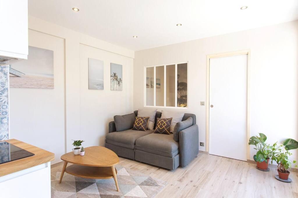 Ferienwohnung L36 Sea View Terrace 10Min Walking To Sea/Parking & Ac Nizza Exterior foto